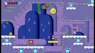 Mario Multiverse Level - Snowy Ice Park