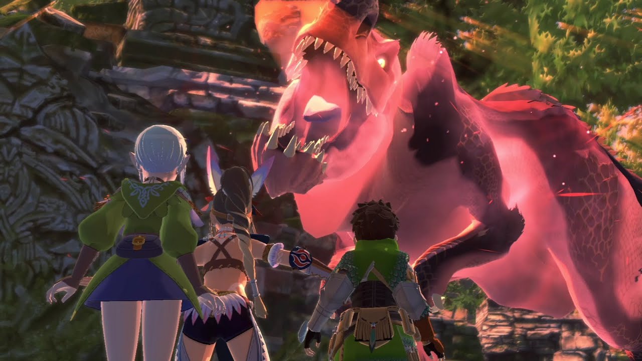 Monster Hunter Stories 2 - Anjanath Boss Fight