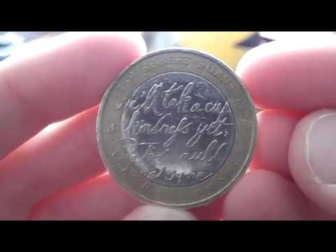 Robert Burns 2009 £2 coin