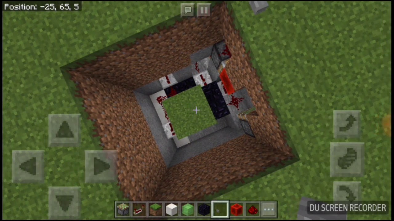 Cara buat ruang rahasiah di minecraft is so simple - YouTube