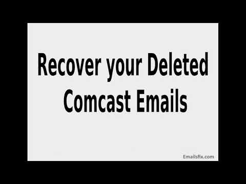 How To Delete & Retrieve My Comcast Email Account & Its Emails