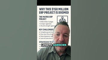 Why is this $150M ERP implementation in trouble?