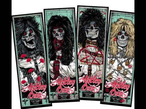 Mötley Crüe Limited edition Dr. Feelgood print set now out by Iconic by Collectionzz