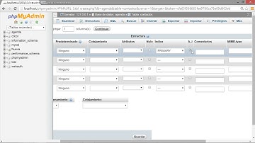 Curso de desarrollo web   Parte 06   MySQL   03 Primeros campos