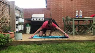 Isometric Mid Thigh Pull - Home Based Towel