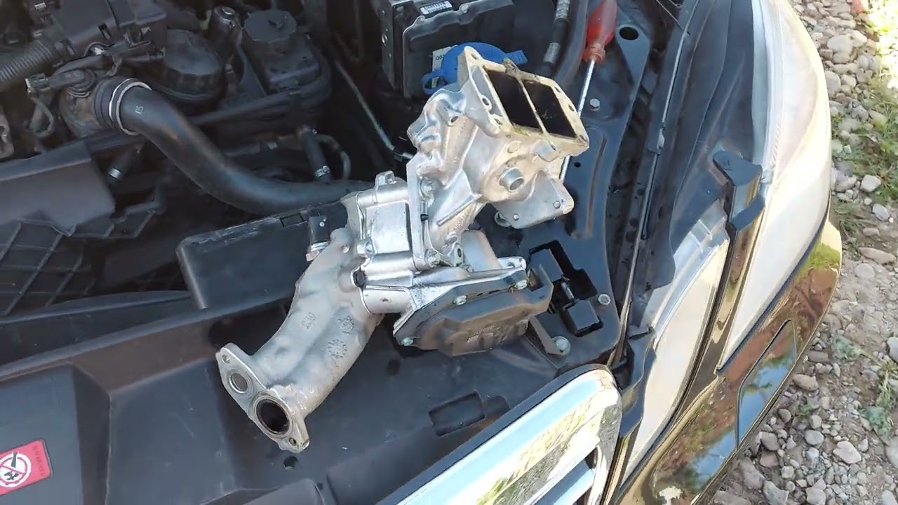 Air intake EGR Mercedes E220 W212 Claude Garage YouTube