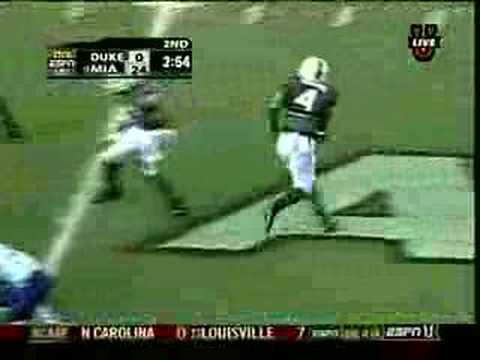 Devin Hester punt return vs Duke [2005]