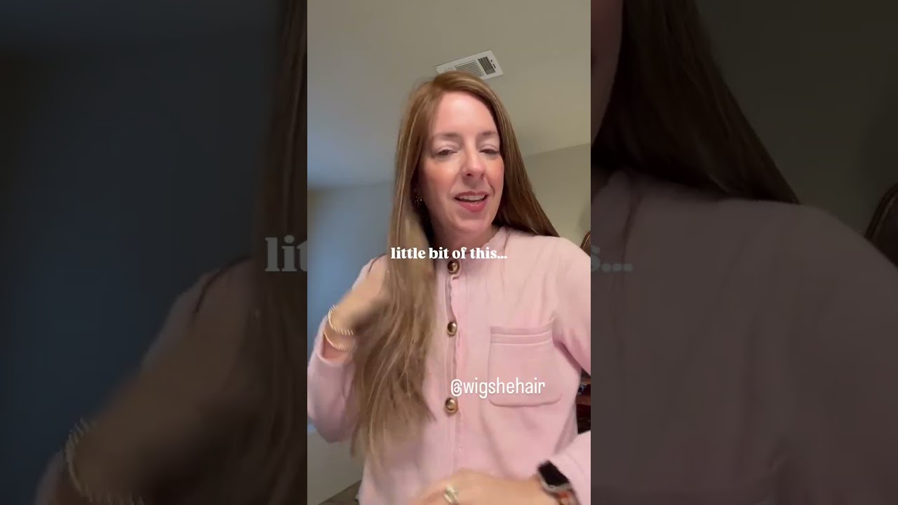 Favourite Way To Style Wig| Parting Change And Add  A Little Curl