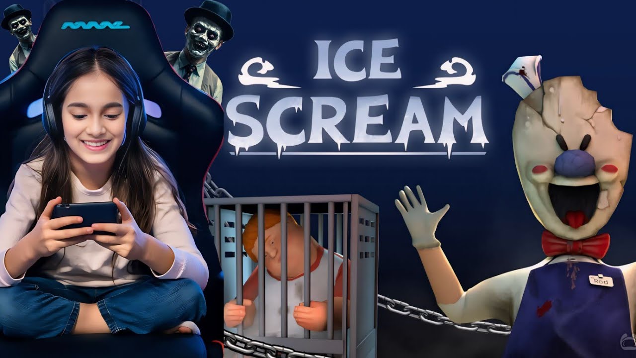 I completed Ice Cream Horror Game (part 1) Like Mili YouTube