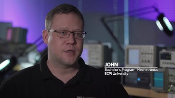 ECPI University | Meet John, Mechatronics Program