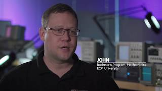 ECPI University | Meet John, Mechatronics Program