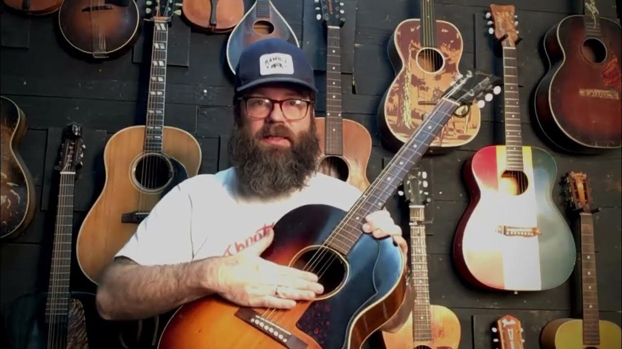 1957 Gibson LG1 Found in Attic Part 1 // Ladder vs X Bracing