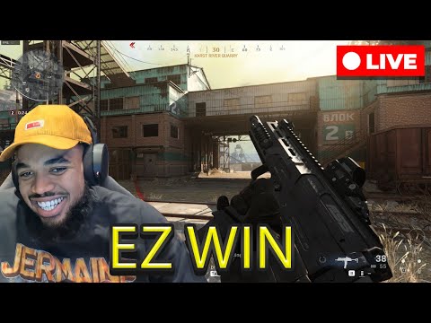Karl-Anthony Towns gets a EZ Warzone Win on stream!