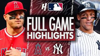 Los Angeles Angels Vs New York Yankees - Full Game Highlights April 16, 2026 Mlb Season