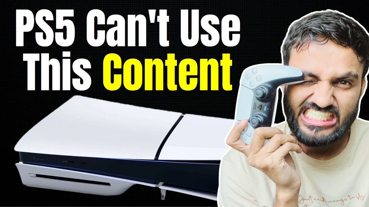 How to Fix PS5 Can't Use This Content [2025 UPDATED] - YouTube