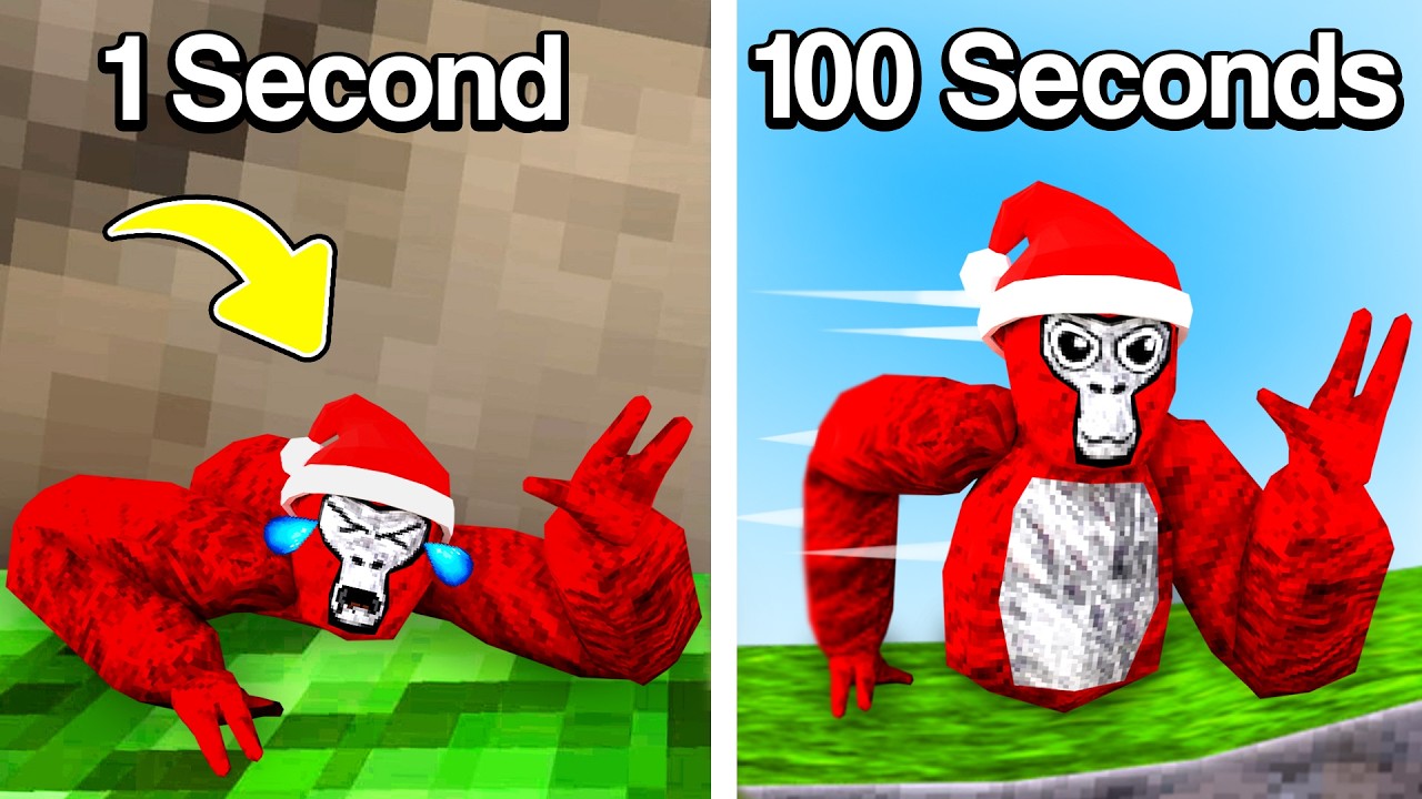 Gorilla Tag But Every Second My Speed INCREASES...