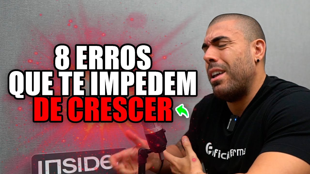 8 erros que te impedem de crescer no treino - YouTube