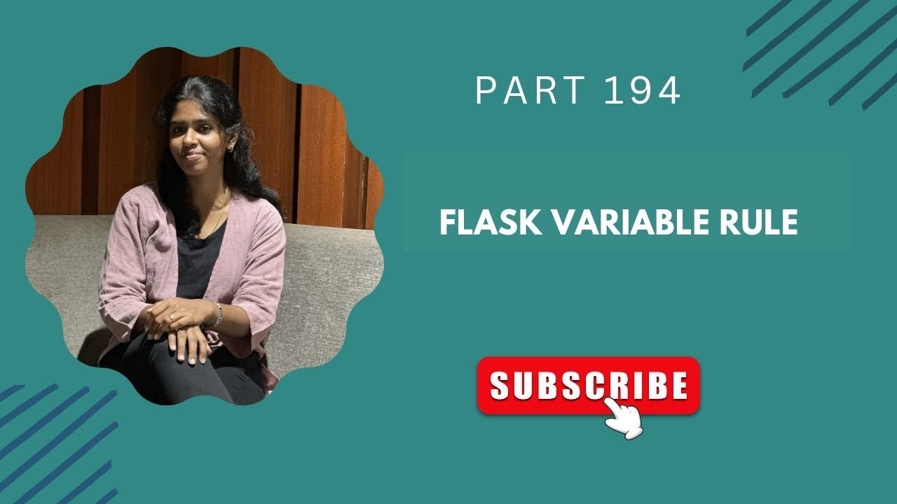 🚀 Part 194 – Flask Variable Rule | Flask Tutorial Series - YouTube