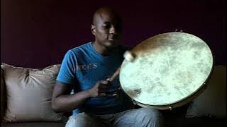 Sacred Drumming with Horse medicine and Armadilo to clear your path.