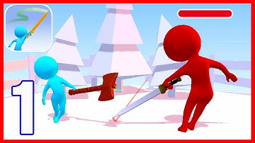 Draw Duel - Gameplay Walkthrough Part 1 All Levels 1-10 (Android,iOS)