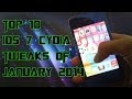 Top 10 iOS 7 Cydia Tweaks/Apps For iPhone 5S/5C/5/4S/4 iPad Air/4/3/2 &amp; iPod Touch 5G
