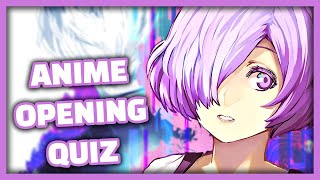 Anime Opening Quiz - 50 Openings [EASY - HARD]