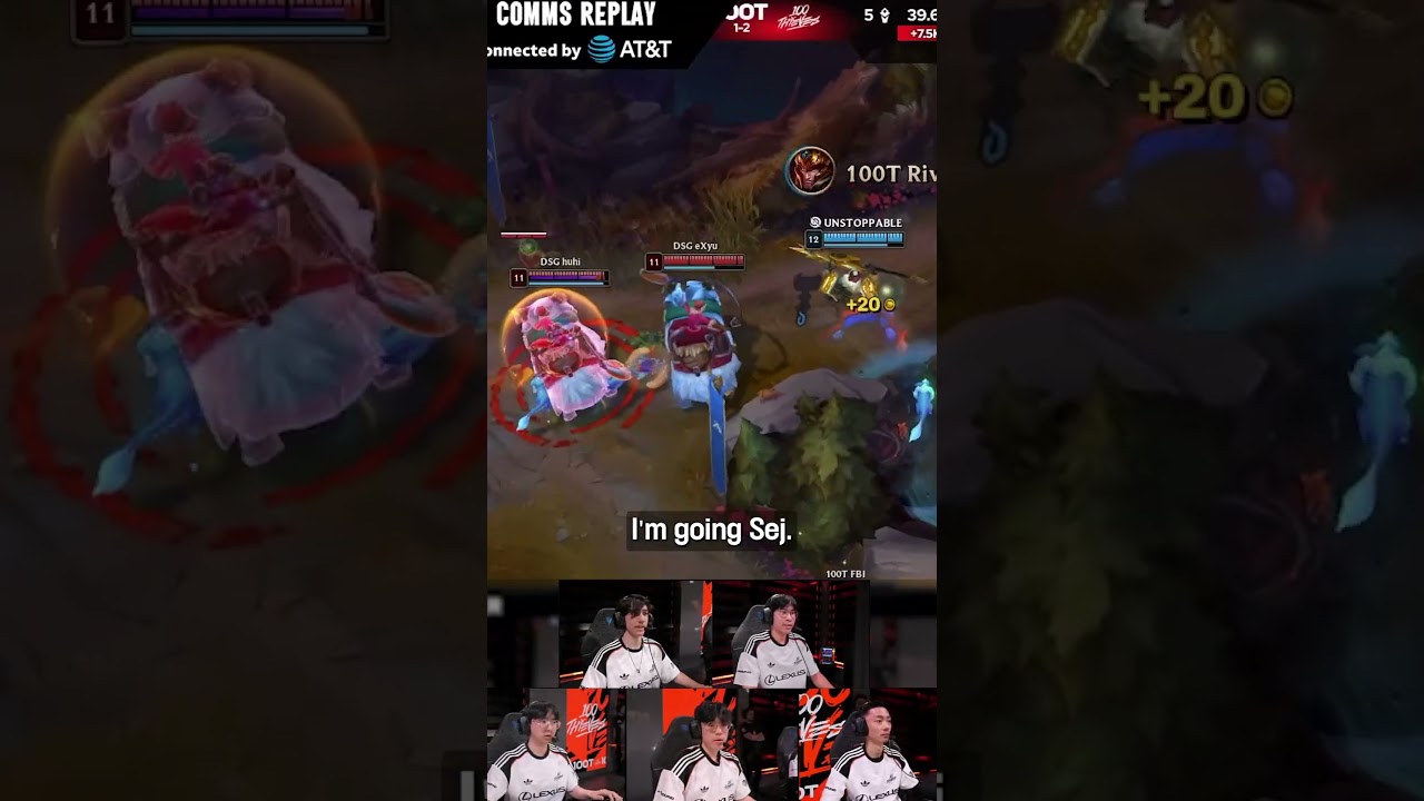 Perfect target selection from 100 Thieves in this week's LTA Comms Replay connected by AT&T!