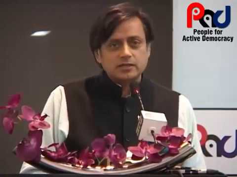 PAD Talk by Dr. Shashi Tharoor on Efficacy of the Parliamentary System of Governance speech of bangabandhu