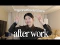 Workday Evening Routine after Work in South Korea 🇰🇷 | corporate worker vlog 🥸✨