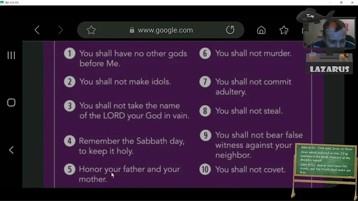 HOW TO !KEEP! THE 10 COMMANDMENTS AND LIVE RIGHTOU...