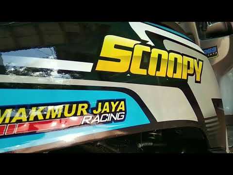 Decal honda scoopy fi - YouTube