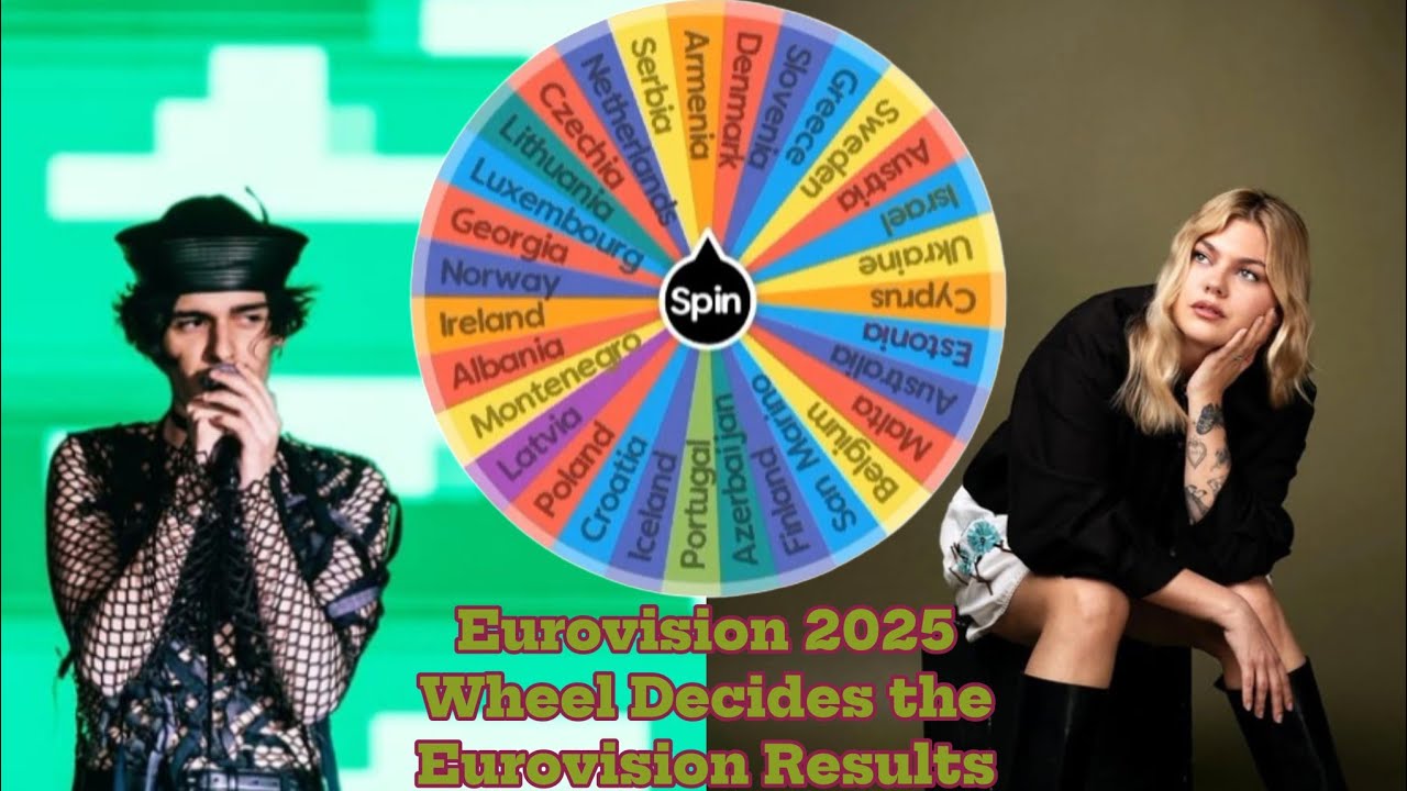 Eurovision 2025 • Wheel Decides the Eurovision Results
