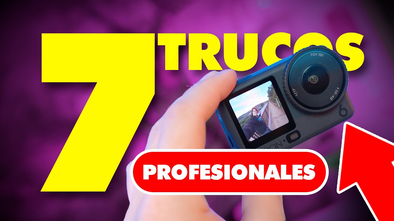 ❌ 7 TRUCOS Avanzados 🔥 PERO FACILES de USAR 🔥 En tu DJI Action 6