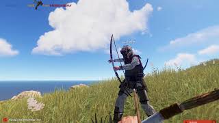 Rust leaving early access New bow running glitch