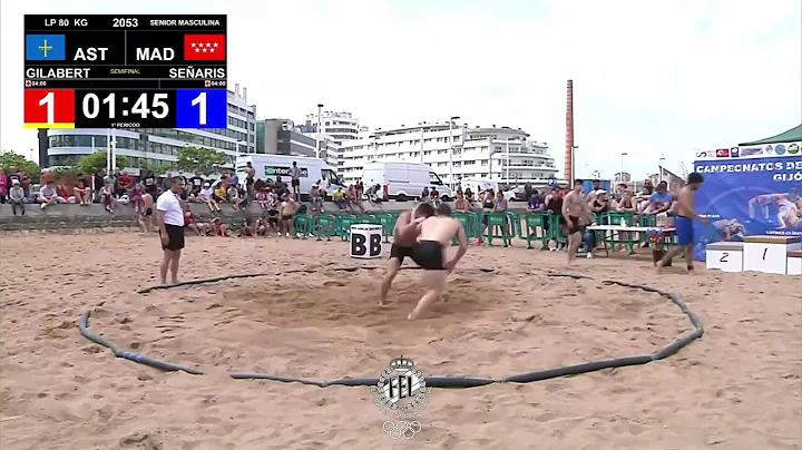 1/2 Final LP - 80Kg: ESTEVEZ MARIN, JOSE MIGUEL (M...