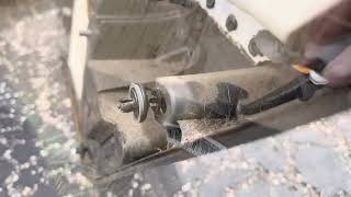 How to reset a vw trim panel clip for reuse