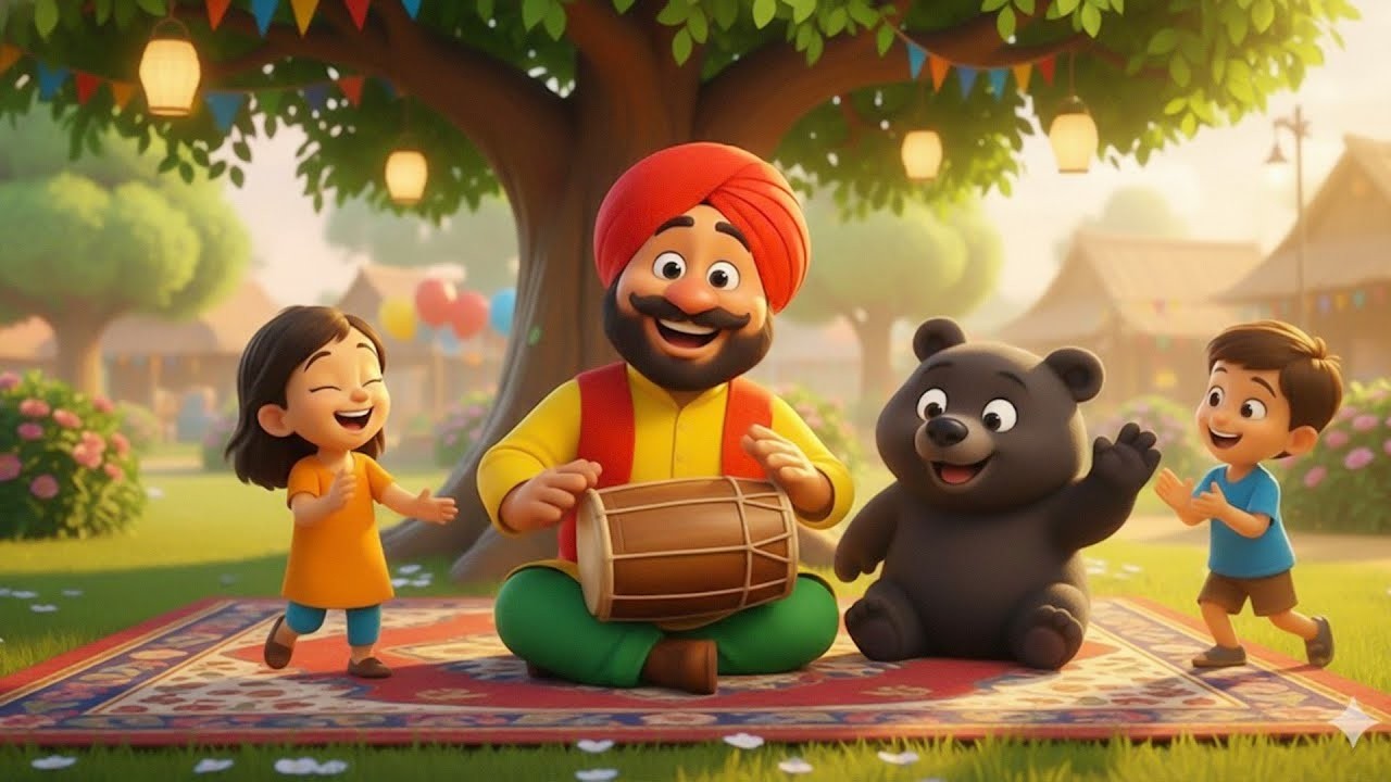 काला मदारी आया   Bandar Wala Dance   Hindi Rhymes for Kids   Kalu Madari Aaya   बच्चों का मजेदारगीत