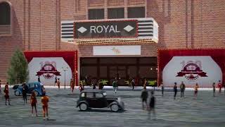 Virtual Event Platform Exterior to Lobby