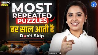 MOST REPEATED Puzzles In Exams 🔥 MUST DO! Daily Reasoning Workout | Bank Exam 2026 | Day 41