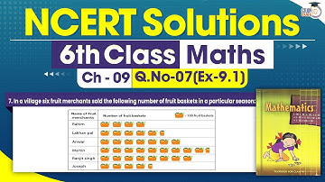 NCERT Solutions Class 6 Maths Chapter 9 Exercise 9.1 Question No.7 | Data Handling