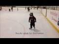 4 year old learned to ice skate in 6 public skates on Balance Blades