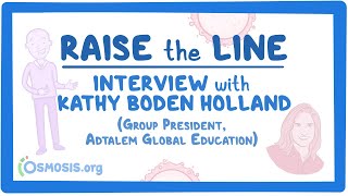 #RaiseTheLine Interview w/ Kathy Boden Holland- Group President, Adtalem Global Education