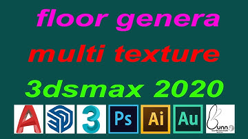 Hướng dẫn download plugin floorgenerator trong 3dsmax 2020 | download multi texture 3dsmax 2020