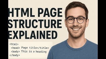 HTML Page Structure Explained | Learn How an HTML Document is Built Step-by-Step