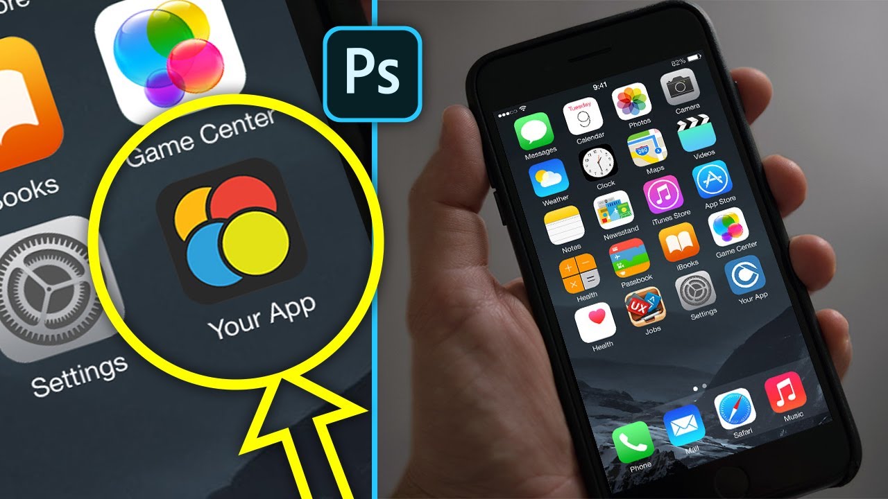 Download Best Of App Icon Mockup Psd Free - MockupFreeFile