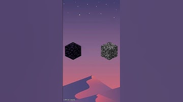 Obsidian Vs All Blocks And Bedrock 🔥 #shorts #block #minecraft