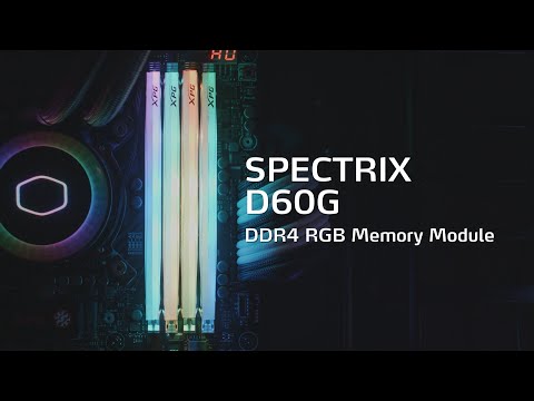 XPG SPECTRIX D60G DDR4 RGB Memory Module - LIGHT UP THE BATTLEFIELD