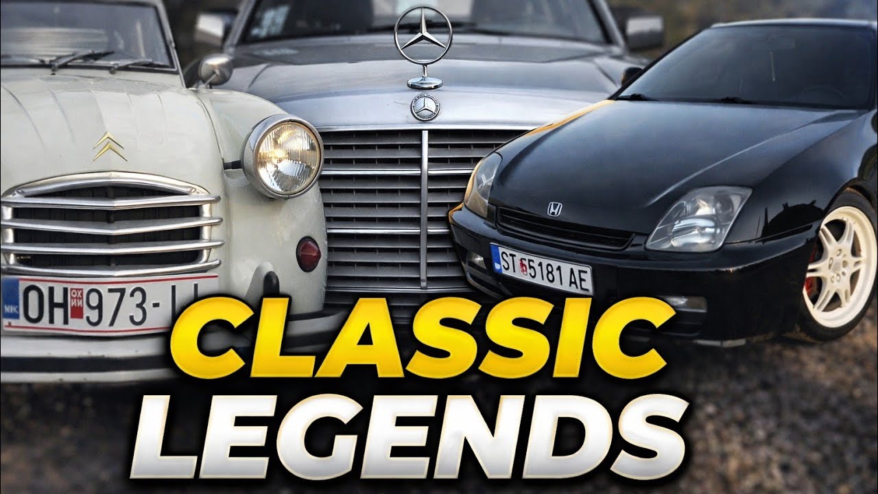 132 Minutes of Classic Car Reviews | Mercedes, Golf, Honda & More | Full Driving Movie