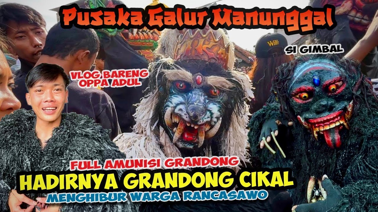 GRANDONG CIKAL X PGM |OPPA ADUL PAKAI GRANDONG❗️KUDA LUMPING PUSAKA GALUR MANUNGGAL 🔥BARGOLA TV