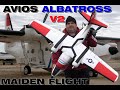Avios Albatross HU-16 V2 US RC Coast Guard Flying Boat 1620mm (63.7") PNF Maiden flight